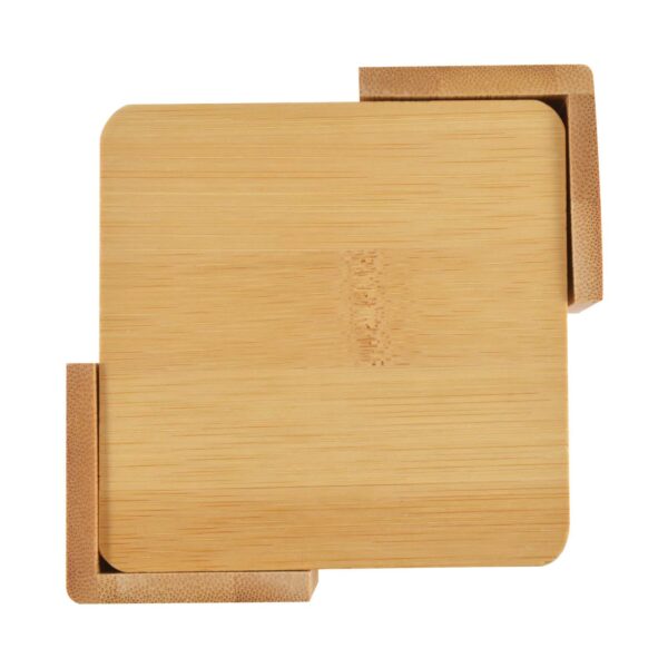Tropic Bamboo Coasters Set of 6 - Image 2