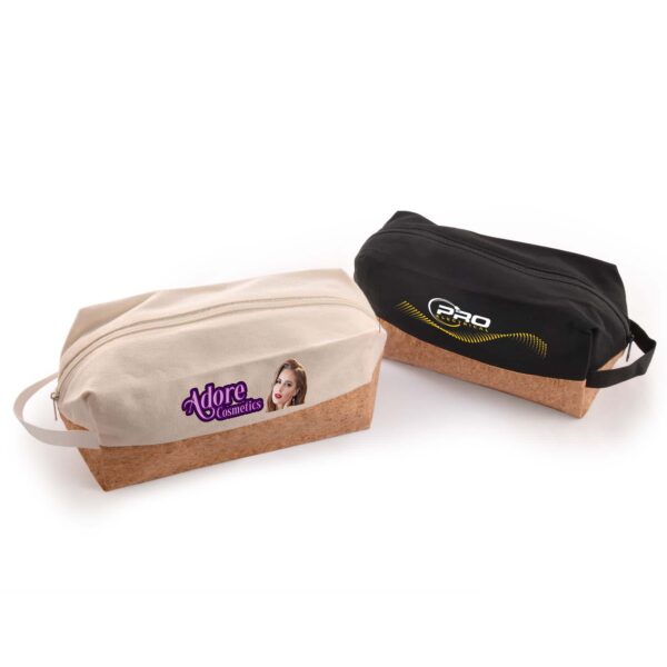 Scenic Cotton Cork Utility Pouch - Image 4