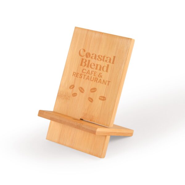 Apollo Bamboo Phone Stand - Image 8