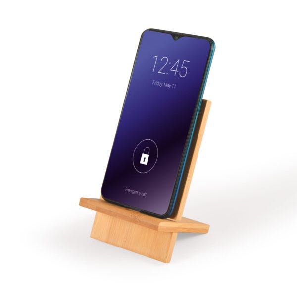 Apollo Bamboo Phone Stand - Image 7