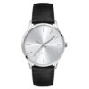 Mens Dress Watch, Leather Strap - Image 2