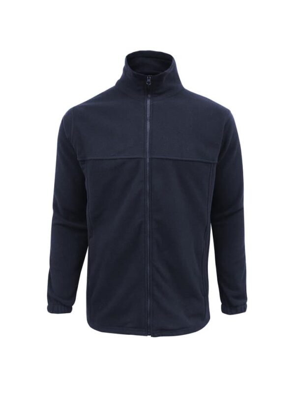 Mens Plain Micro Fleece Jacket - Image 7