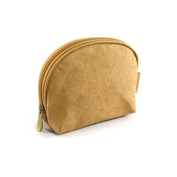 Caroline Kraft Paper Cosmetic Bag - Image 2