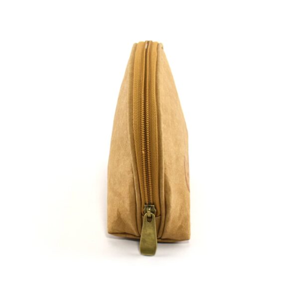 Caroline Kraft Paper Cosmetic Bag - Image 3