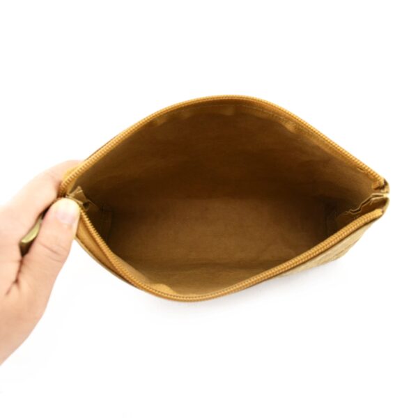 Fairview Kraft Paper Cosmetic Bag - Image 6