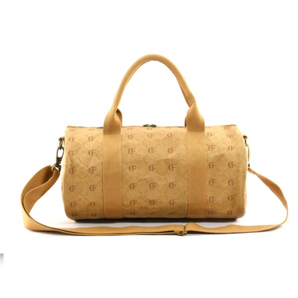 Manila Kraft Paper Duffle Bag - Image 4