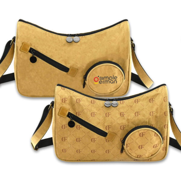 Karra Kraft Paper Sling Bag - Image 7