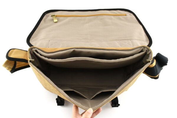 The Post Kraft Paper Laptop Messenger Bag - Image 6