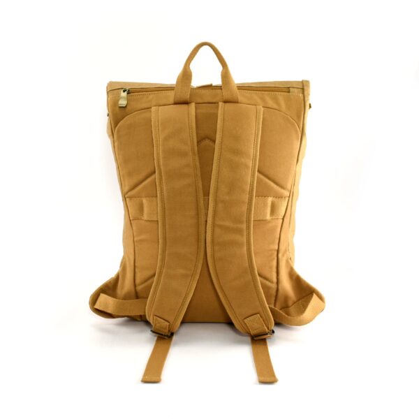 Green Leaf Kraft Paper Laptop Backpack - Image 5