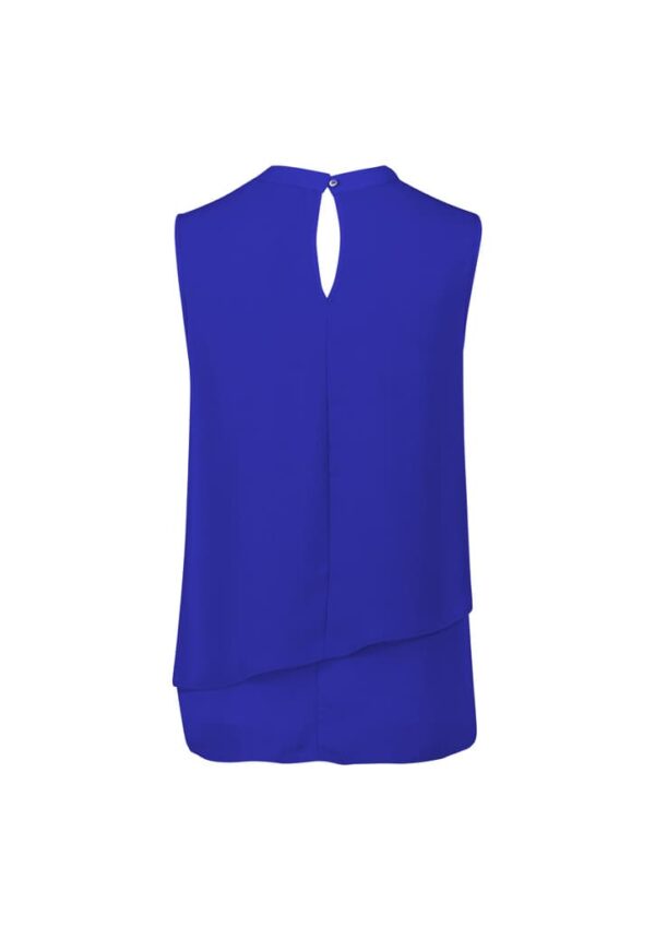 Womens Seville Sleeveless Layered Blouse - Image 9