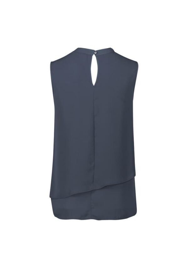 Womens Seville Sleeveless Layered Blouse - Image 5