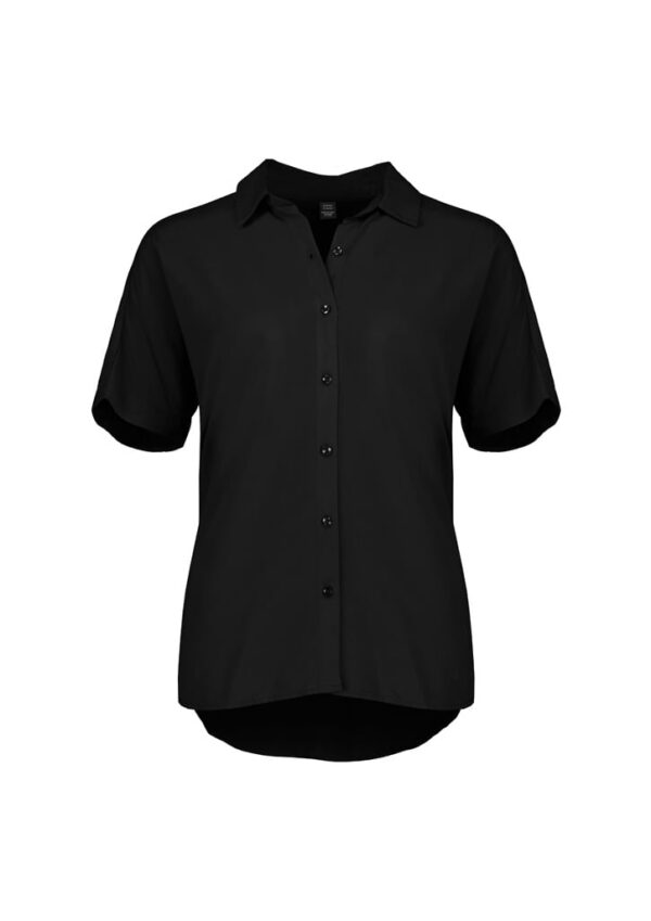 Womens Dahlia Short Sleeve Blouse - Image 4