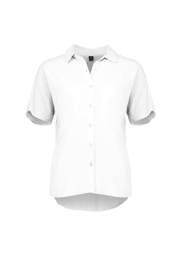 Womens Dahlia Short Sleeve Blouse - Image 2