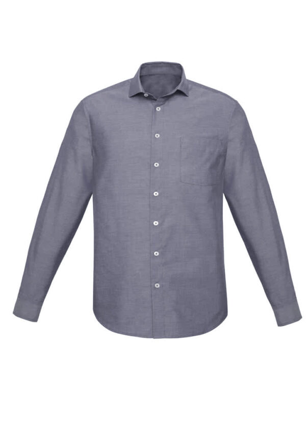 Mens Charlie Classic Fit Long Sleeve Shirt - Image 2