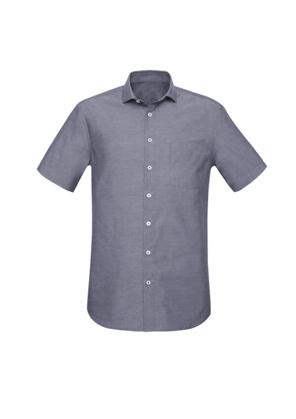 Mens Charlie Classic Fit Short Sleeve Shirt - Image 2