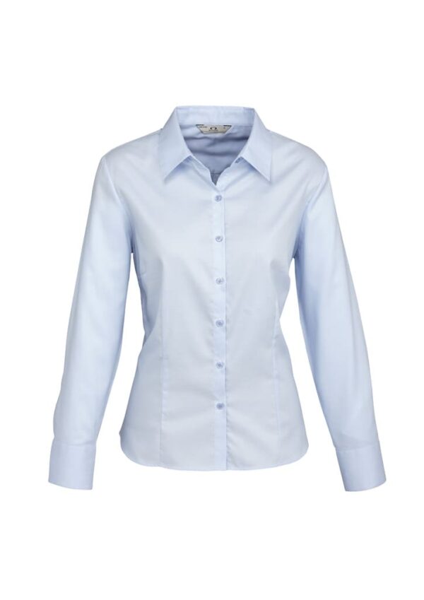 Womens Luxe Long Sleeve Shirt - Image 4