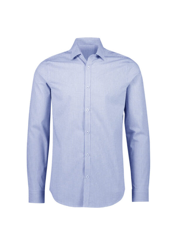 Mens Bristol Tailored Long Sleeve Shirt - Image 2