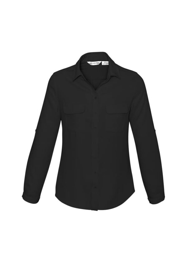 Womens Madison Long Sleeve Shirt - Image 5