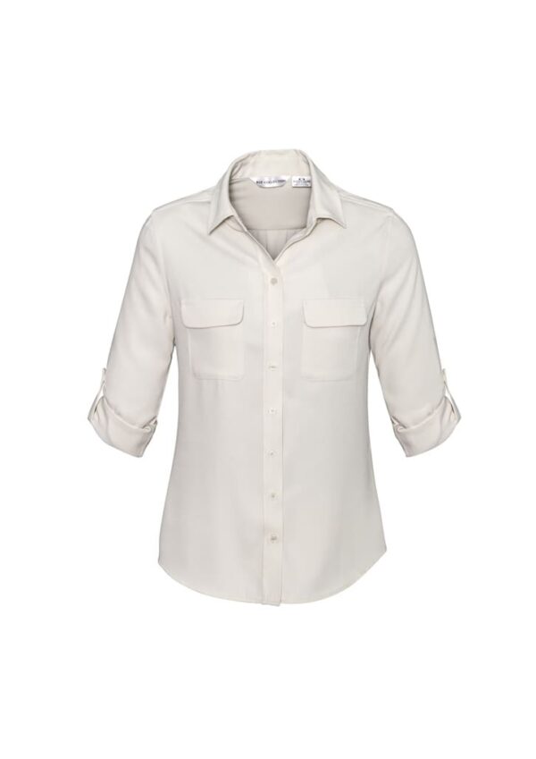 Womens Madison Long Sleeve Shirt - Image 10