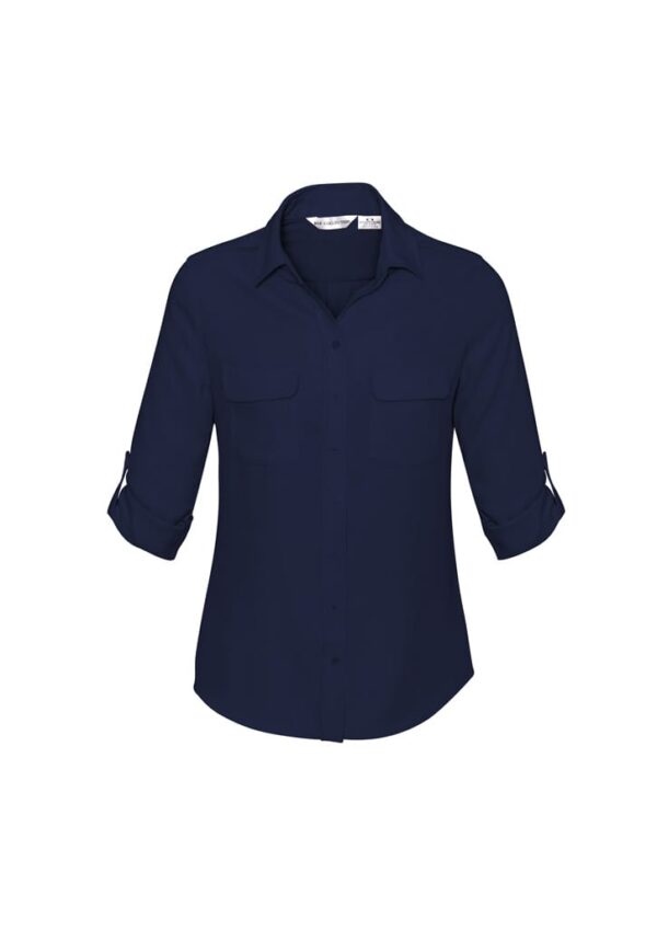 Womens Madison Long Sleeve Shirt - Image 13