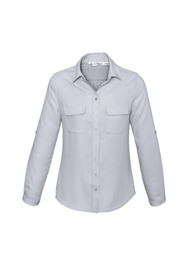 Womens Madison Long Sleeve Shirt - Image 2
