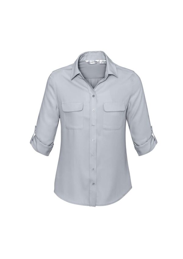 Womens Madison Long Sleeve Shirt - Image 4