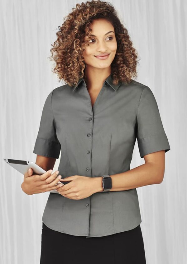 Monaco Ladies Short Sleeve Shirt - Image 14