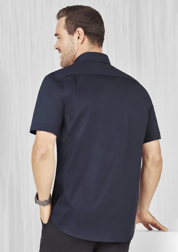 Monaco Mens Short Sleeve Shirt - Image 7