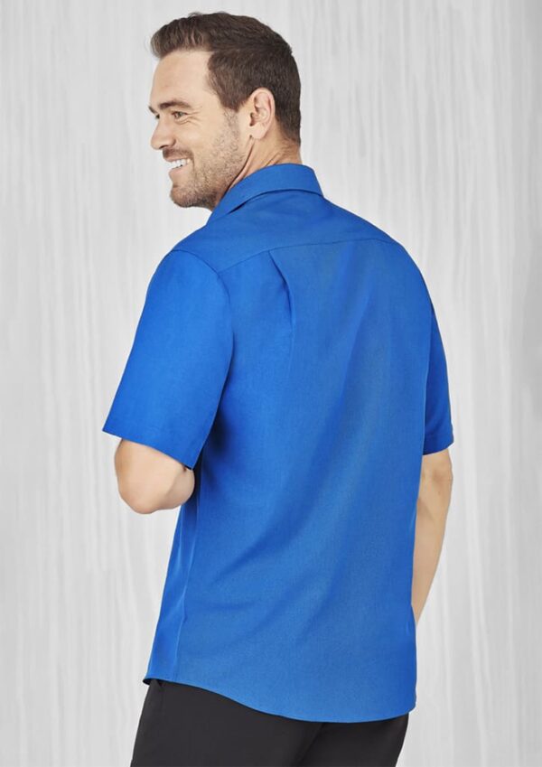 Oasis Mens Plain Short Sleeve Shirt - Image 19