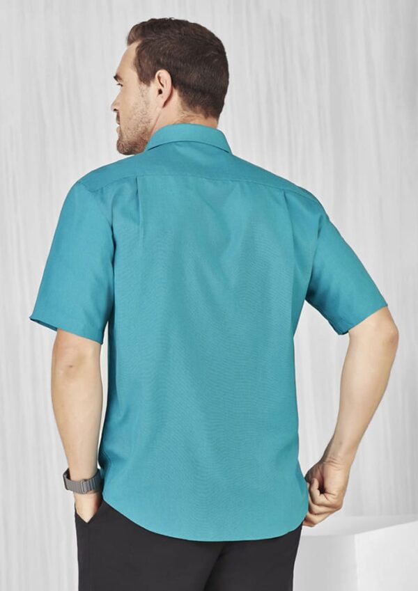Oasis Mens Plain Short Sleeve Shirt - Image 11