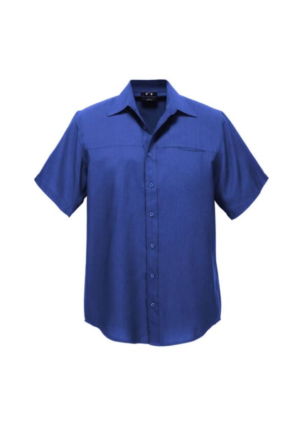 Oasis Mens Plain Short Sleeve Shirt - Image 20