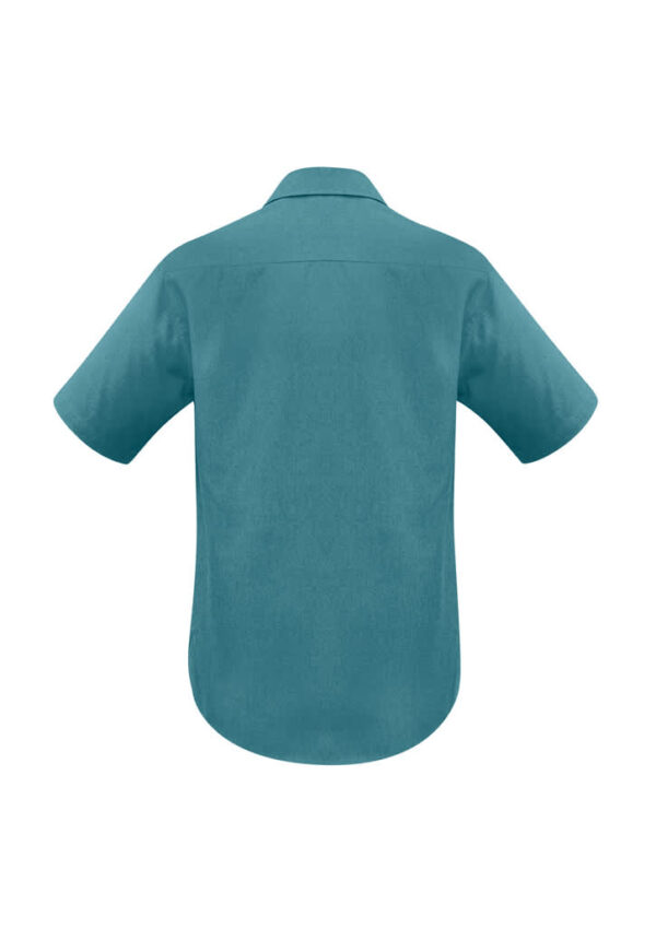 Oasis Mens Plain Short Sleeve Shirt - Image 13