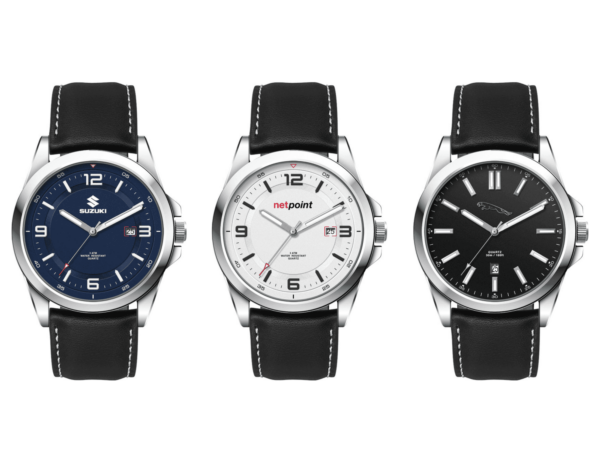 Casual Unisex Watch, Leather Strap