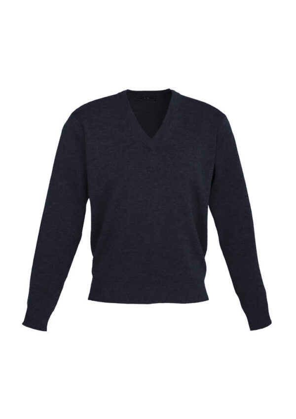 Mens Woolmix Knit Pullover - Image 4