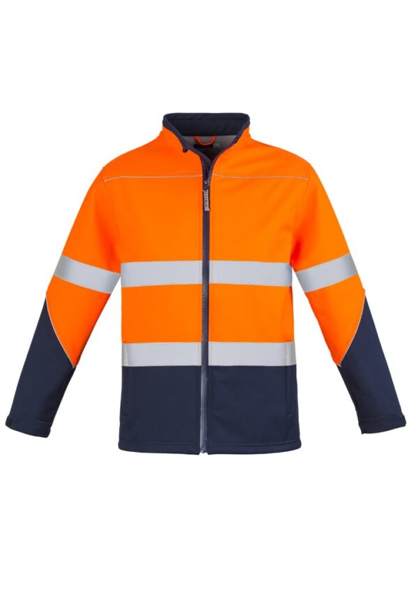 Unisex Hi Vis Softshell Jacket - Image 4
