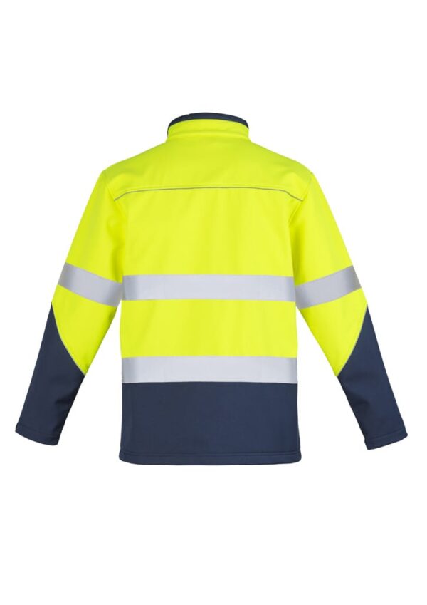Unisex Hi Vis Softshell Jacket - Image 3