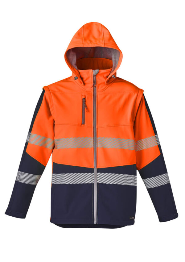 Unisex Streetworx 2 In 1 Stretch Softshell Jacket - Image 12