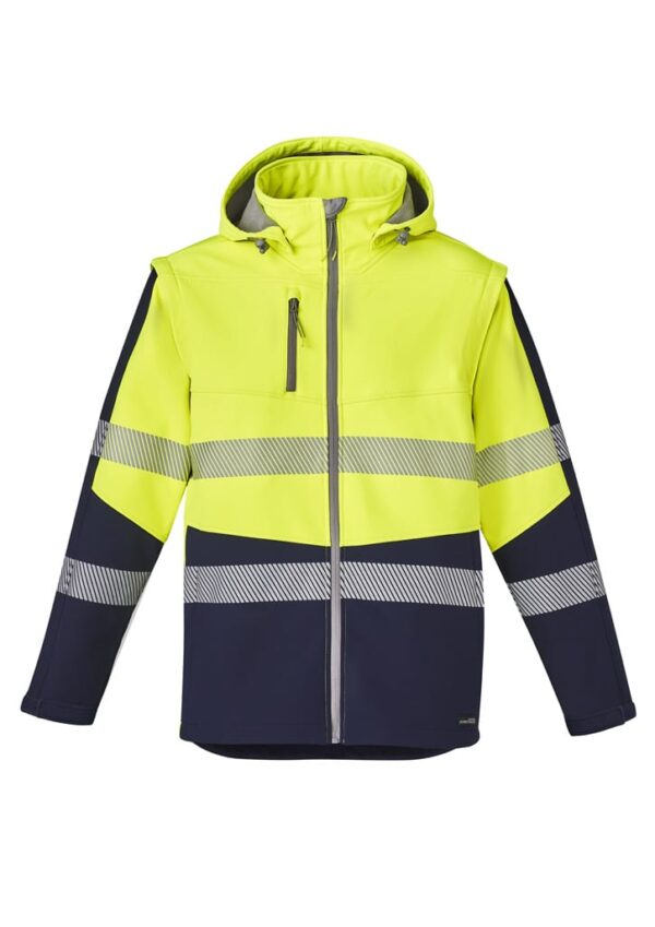 Unisex Streetworx 2 In 1 Stretch Softshell Jacket - Image 2