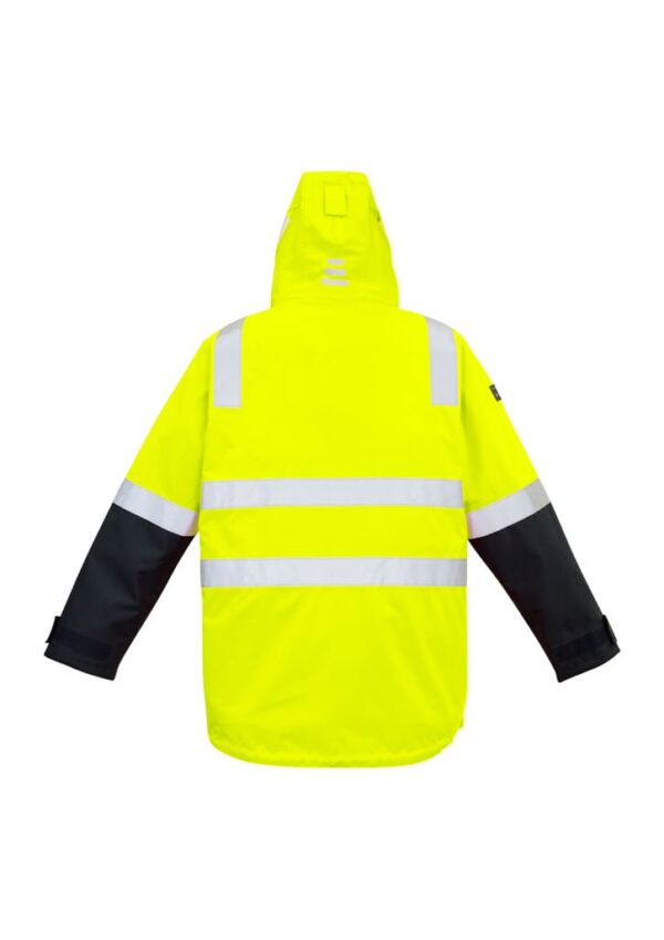 Mens Hi Vis 4 In 1 Waterproof Jacket - Image 6