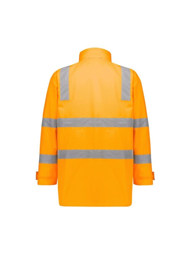 Unisex Hi Vis VIC Rail 4 In 1 Waterproof Jacket - Image 3