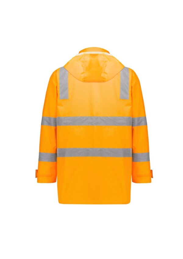 Unisex Hi Vis VIC Rail 4 In 1 Waterproof Jacket - Image 4