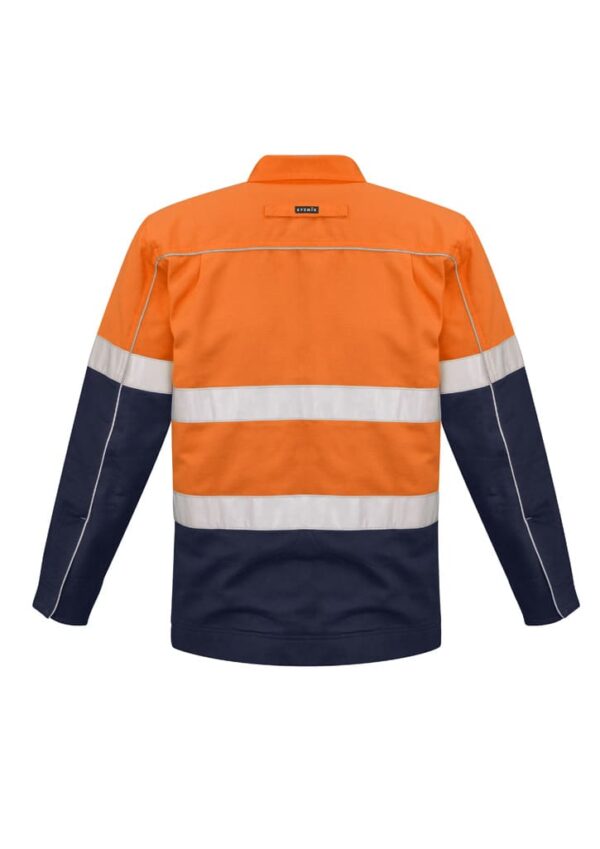Mens Hi Vis Cotton Drill Jacket - Image 5