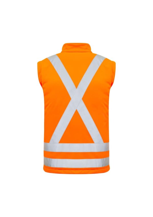 Unisex Hi Vis X Back 2 In 1 Softshell Jacket - Image 5
