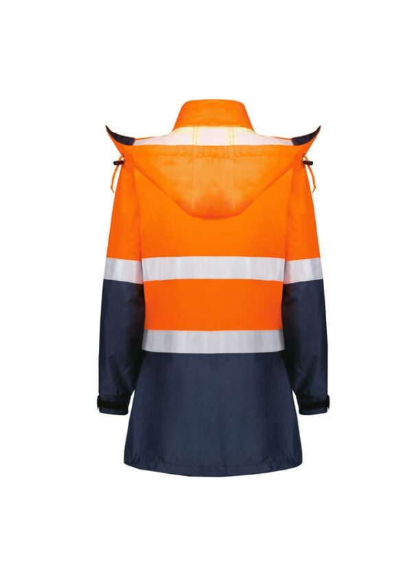 Womens Hi Vis Ultralite Waterproof Jacket - Image 5