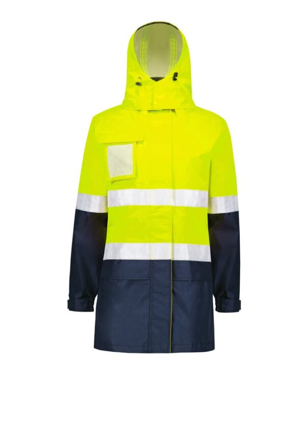 Womens Hi Vis Ultralite Waterproof Jacket - Image 7