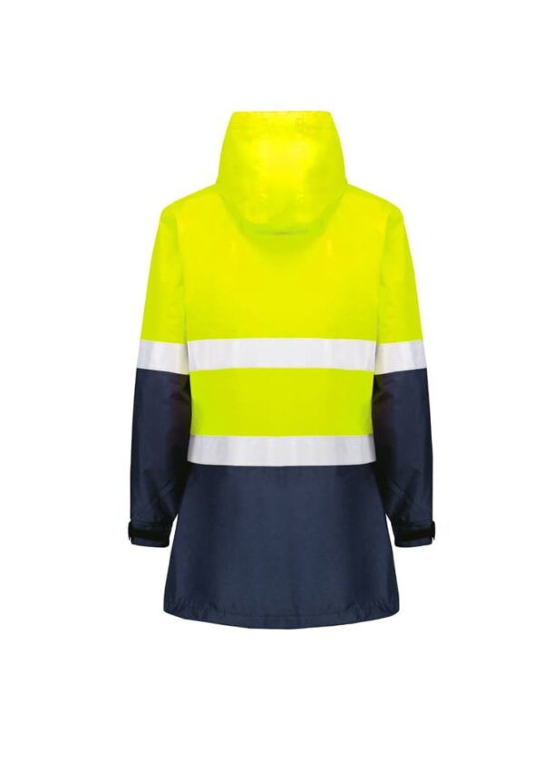 Womens Hi Vis Ultralite Waterproof Jacket - Image 8