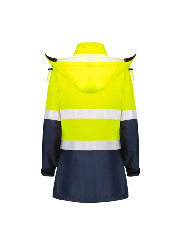 Womens Hi Vis Ultralite Waterproof Jacket - Image 9