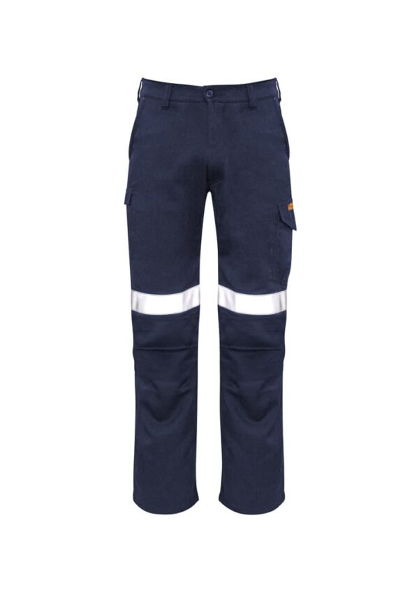 Mens Orange Flame Taped Cargo Pant (Regular) - Image 2