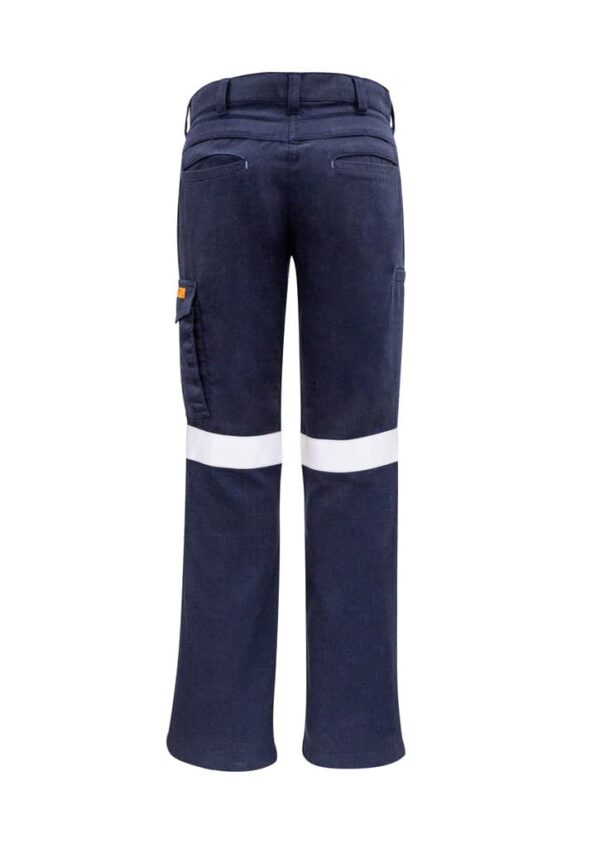 Womens Orange Flame Taped Cargo Pant - Image 3