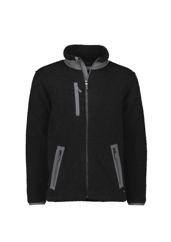 Unisex Streetworx Full Zip Sherpa Fleece - Image 4